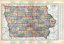 Iowa State Map, Ringgold County 1915 Mount Ayr